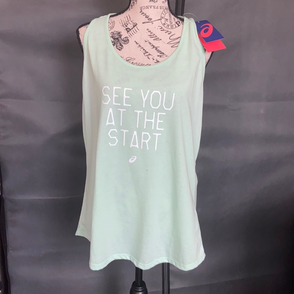 ASICS racer back tank